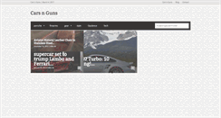 Desktop Screenshot of carsguns.com